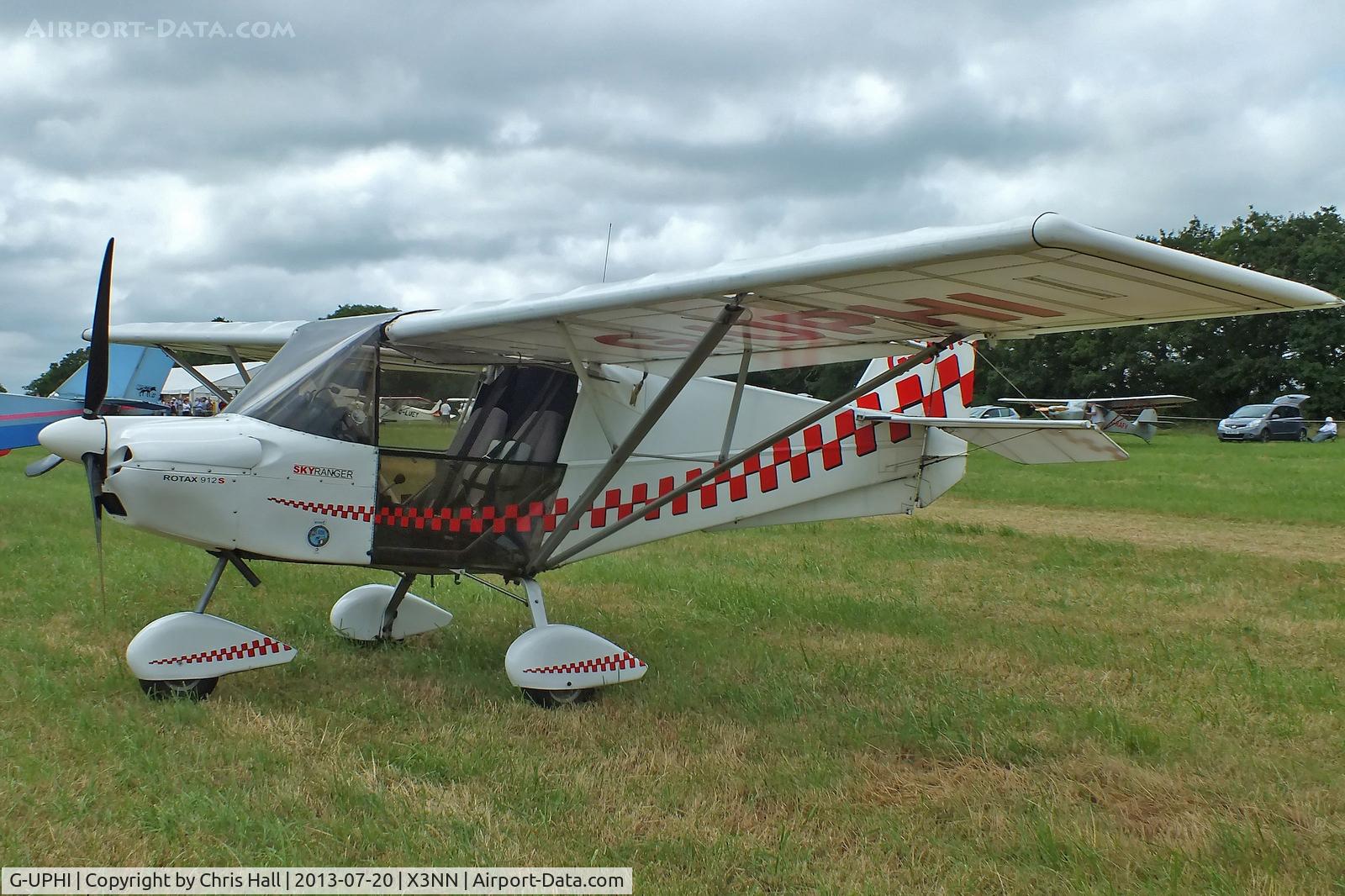 G-UPHI, 2006 Best Off Skyranger Swift 912S(1) C/N BMAA/HB/480, at the Stoke Golding stakeout 2013