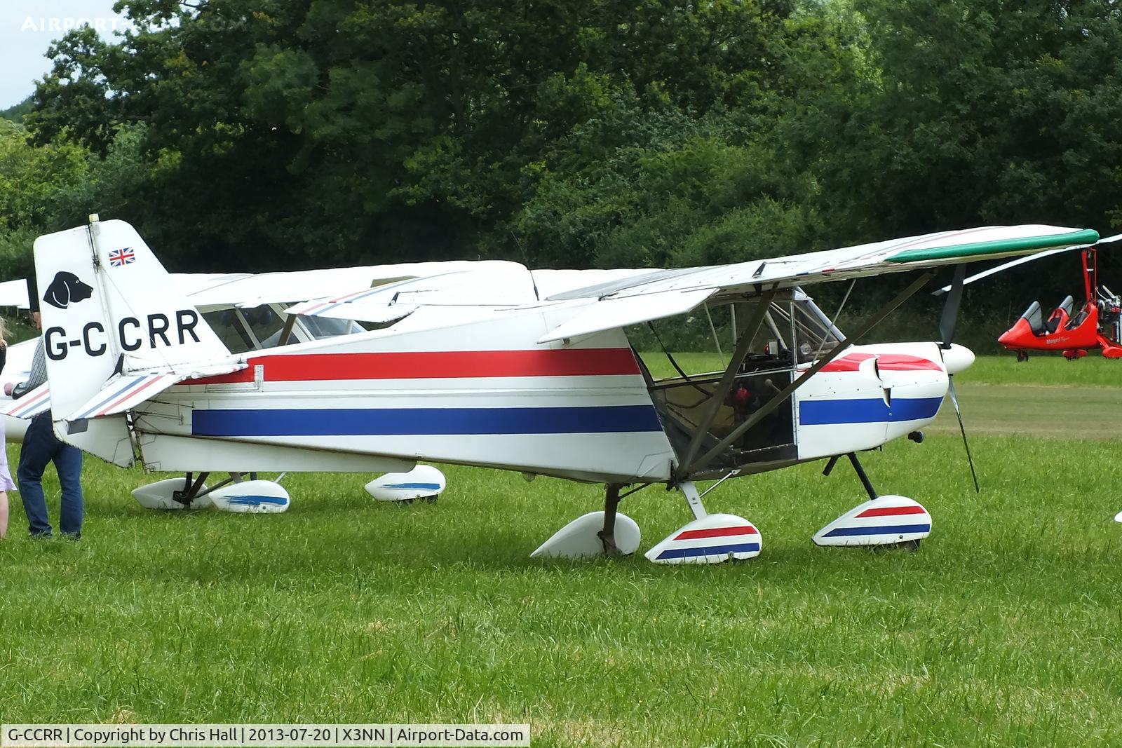 G-CCRR, 2004 Best Off Skyranger 912(1) C/N BMAA/HB/329, at the Stoke Golding stakeout 2013