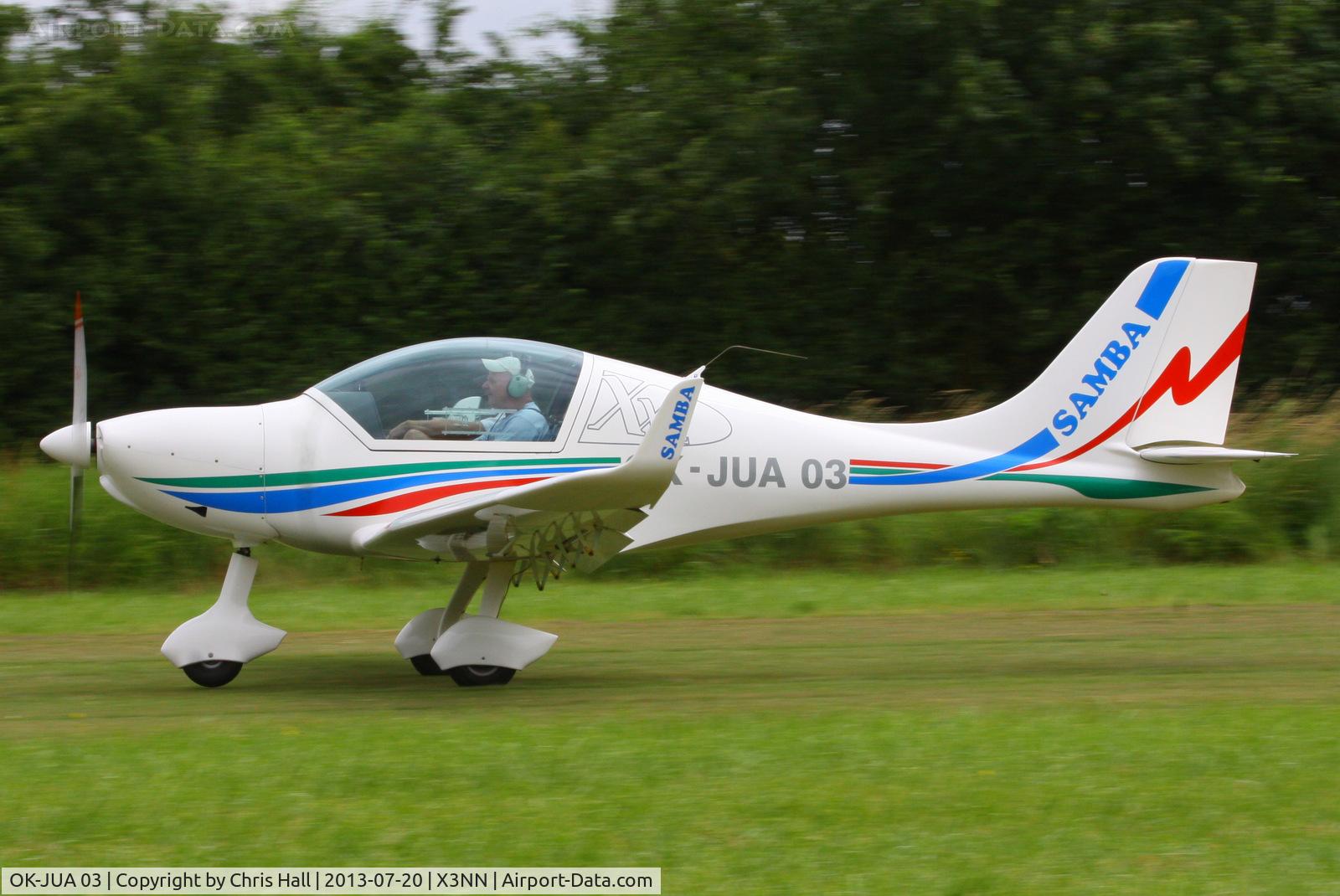 OK-JUA 03, Urban Air UFM-10 Samba C/N Not found OK-JUA 03, at the Stoke Golding stakeout 2013