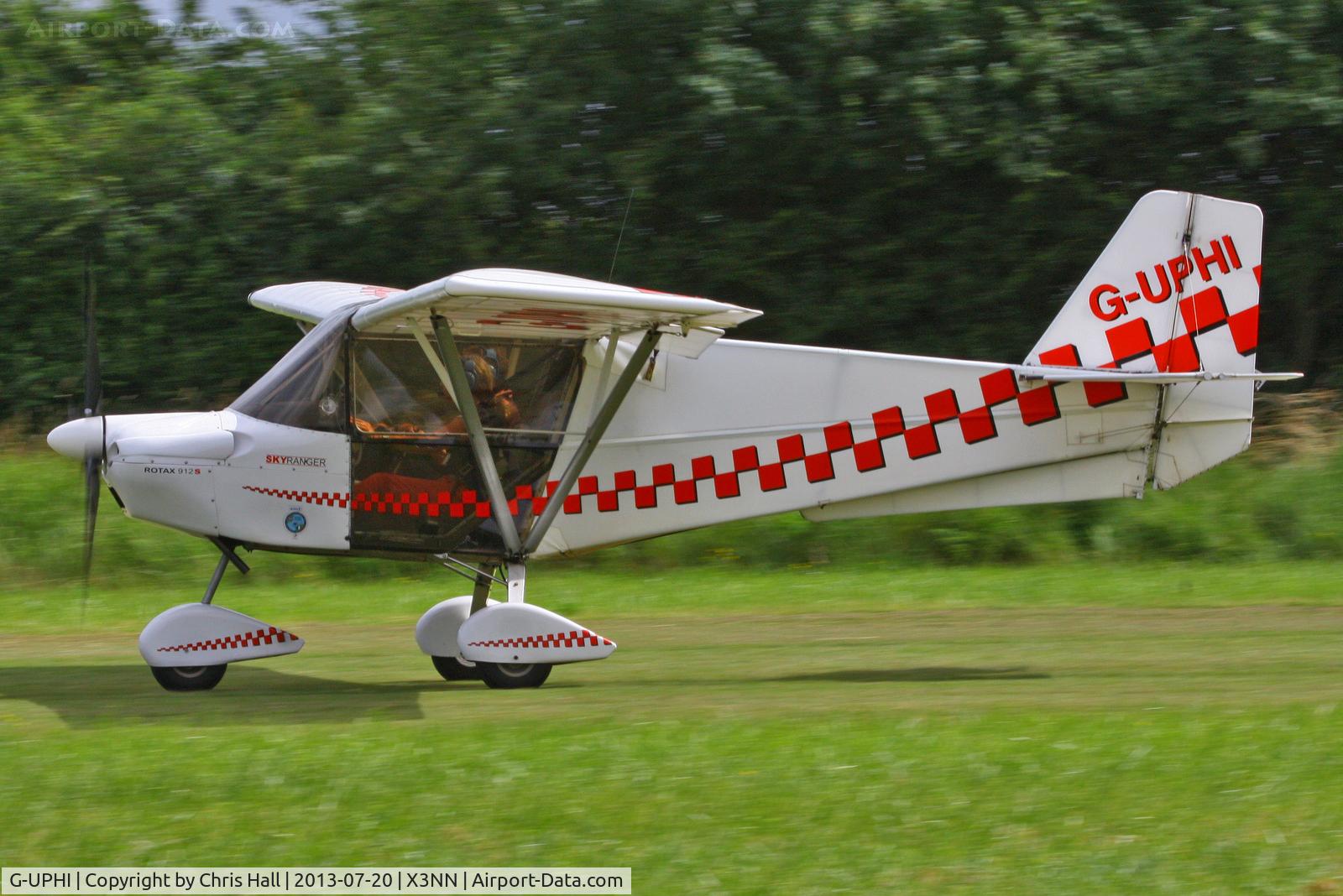G-UPHI, 2006 Best Off Skyranger Swift 912S(1) C/N BMAA/HB/480, at the Stoke Golding stakeout 2013