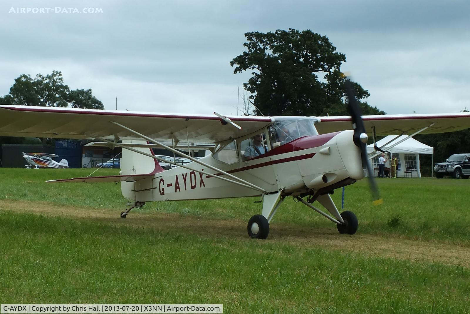 G-AYDX, 1968 Beagle A-61 Terrier 2 C/N B.647, at the Stoke Golding stakeout 2013