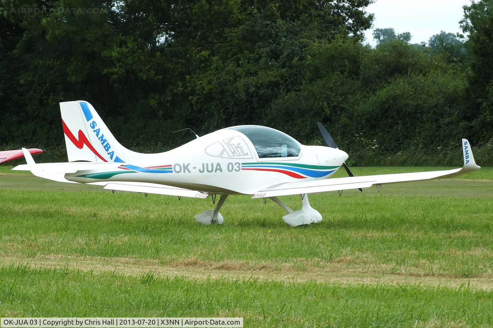 OK-JUA 03, Urban Air UFM-10 Samba C/N Not found OK-JUA 03, at the Stoke Golding stakeout 2013