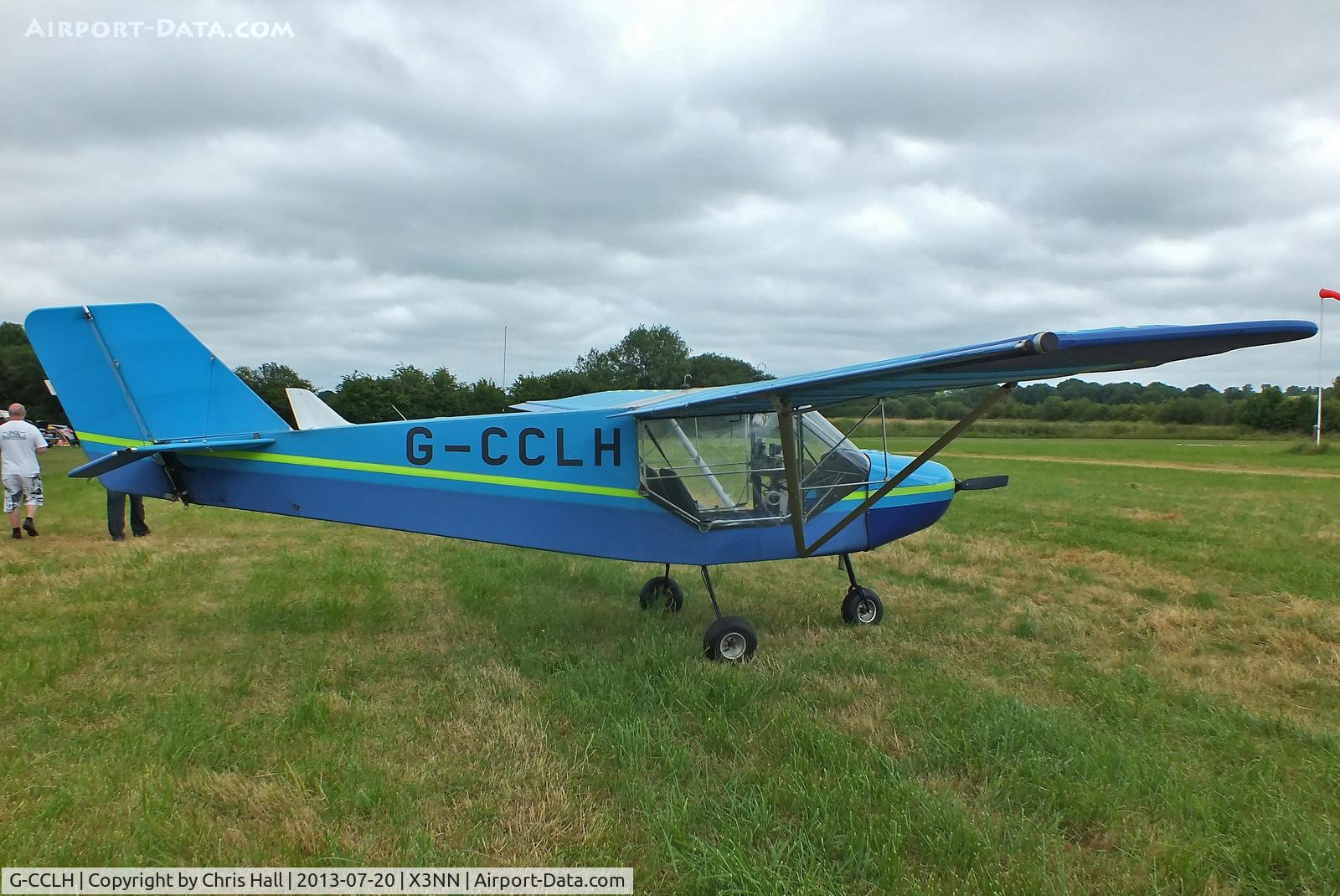 G-CCLH, 2003 Rans S-6ES Coyote II C/N PFA 204-13658, at the Stoke Golding stakeout 2013