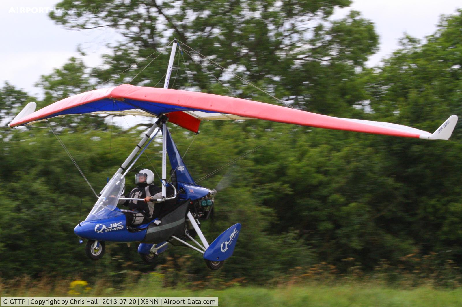 G-GTTP, 2006 P&M Aviation Quik GT450 C/N 8228, at the Stoke Golding stakeout 2013