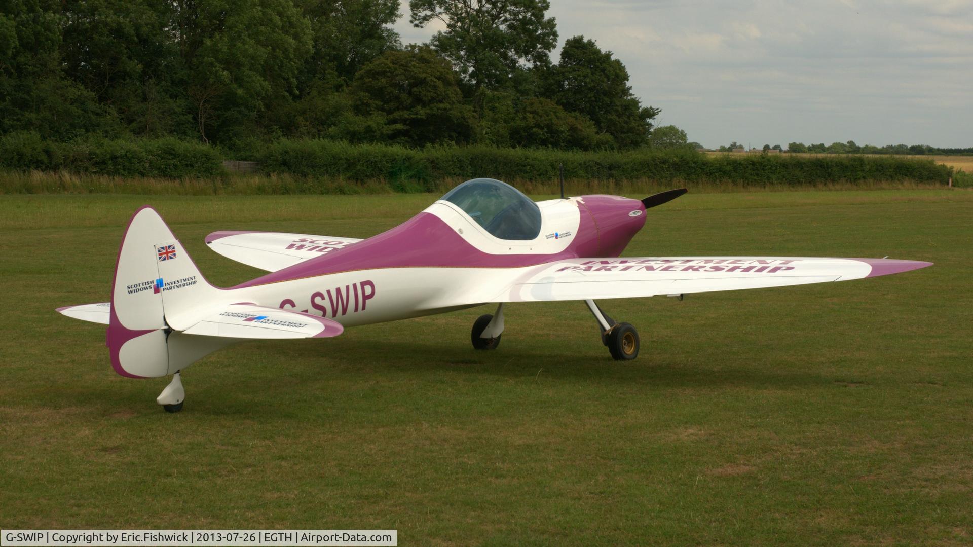 G-SWIP, 2008 Silence Twister C/N PFA 329-14700, 2. G-SWIP visiting Shuttleworth (Old Warden) Aerodrome.