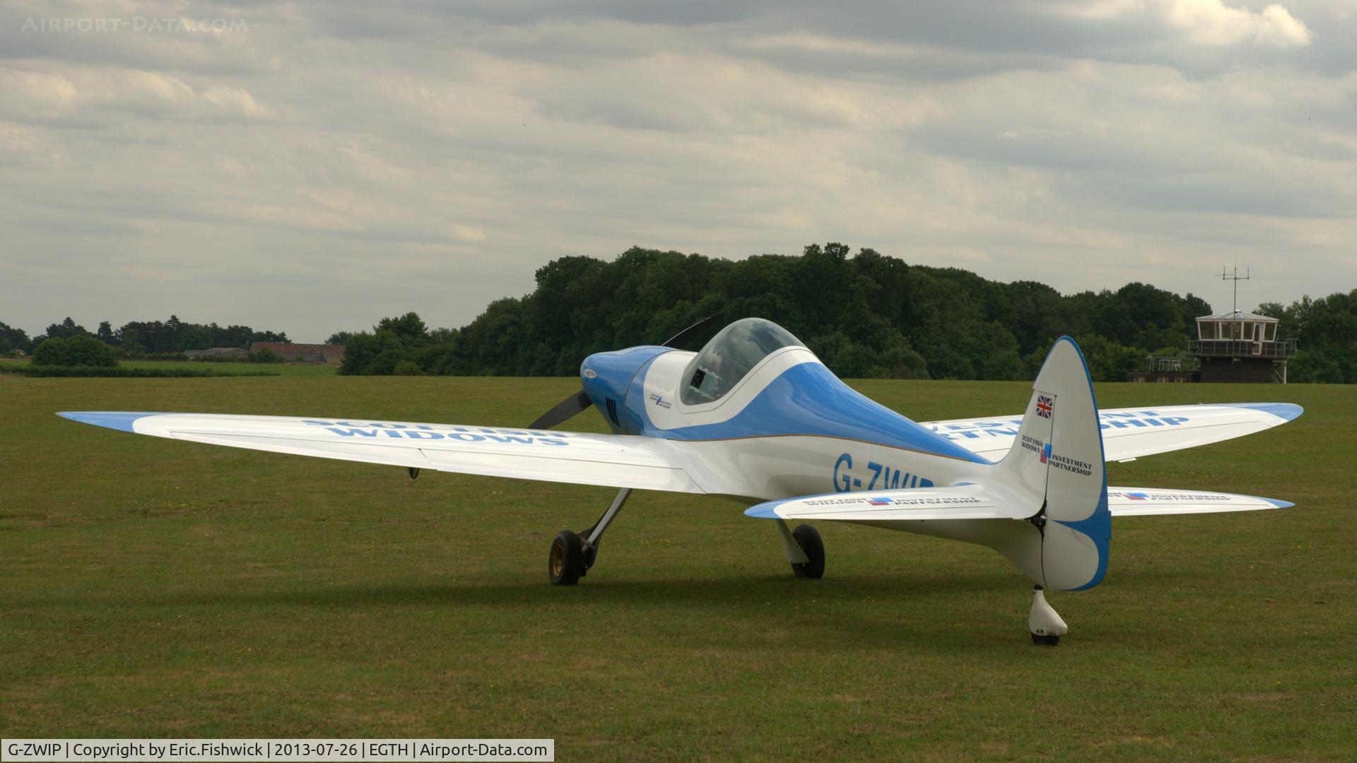 G-ZWIP, 2005 Silence Twister C/N PFA 329-14211, 1. G-ZWIP visiting Shuttleworth (Old Warden) Aerodrome.