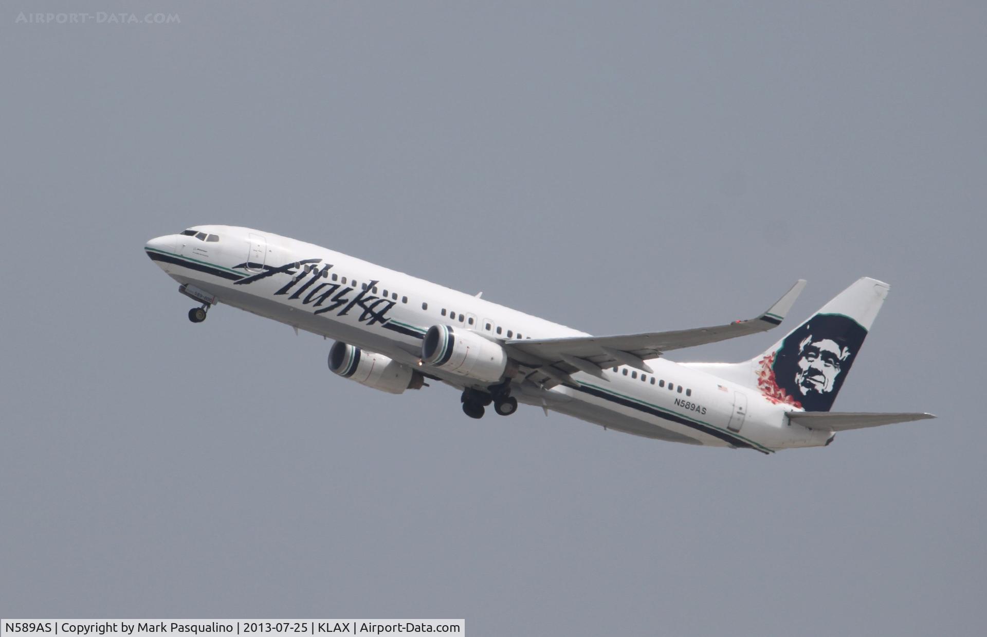 N589AS, 2007 Boeing 737-890 C/N 35686, Boeing 737-800
