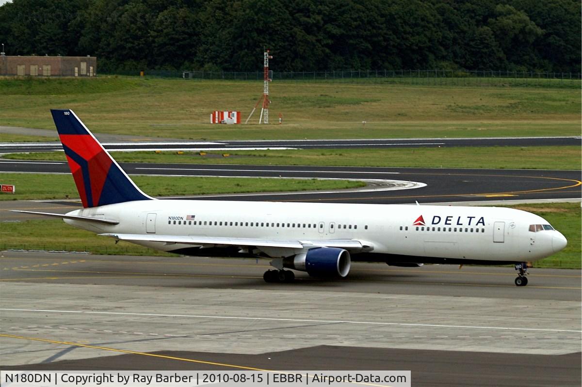 N180DN, 1992 Boeing 767-332 C/N 25985, Boeing 767-332ER [25985] (Delta Air Lines) Brussels~OO 15/08/2010