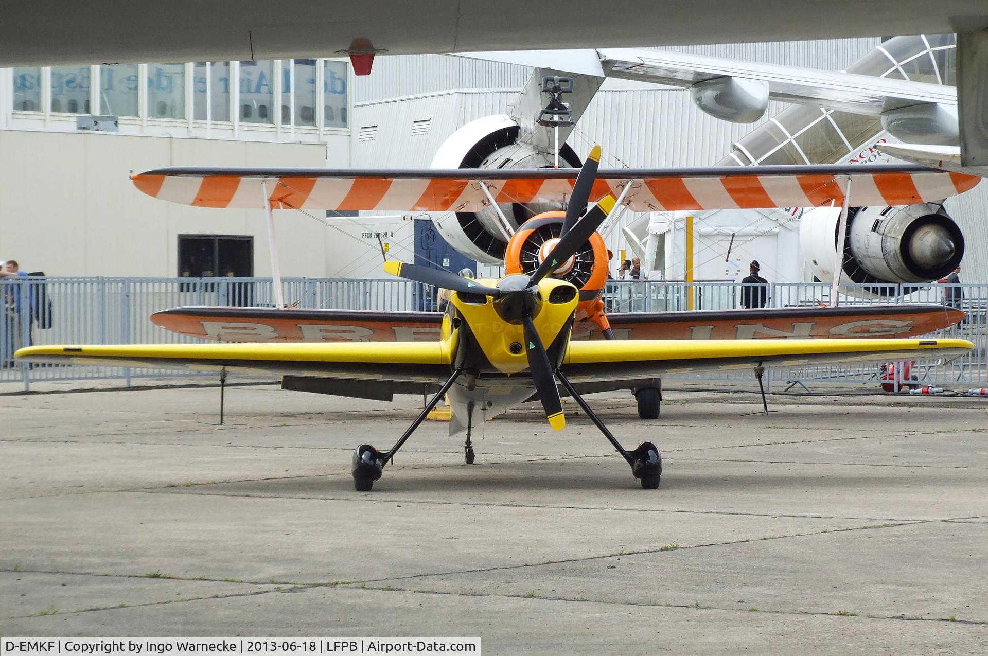 D-EMKF, 2008 XtremeAir XA-41 Sbach 300 C/N 003, XtremeAir Sbach 300 at the Aerosalon 2013, Paris