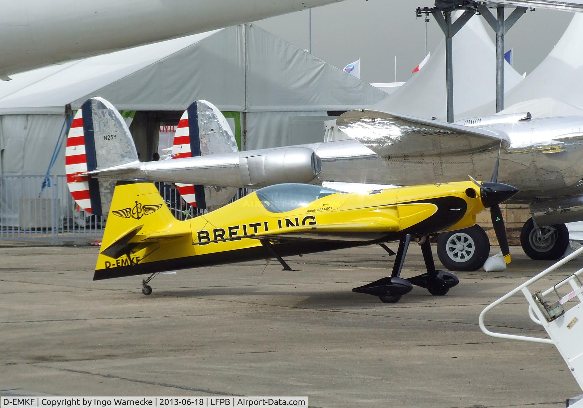 D-EMKF, 2008 XtremeAir XA-41 Sbach 300 C/N 003, XtremeAir Sbach 300 at the Aerosalon 2013, Paris