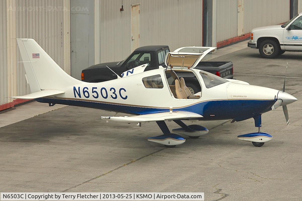 N6503C, 2003 Lancair LC42-550FG C/N 42015, At Santa Monica Airport , California