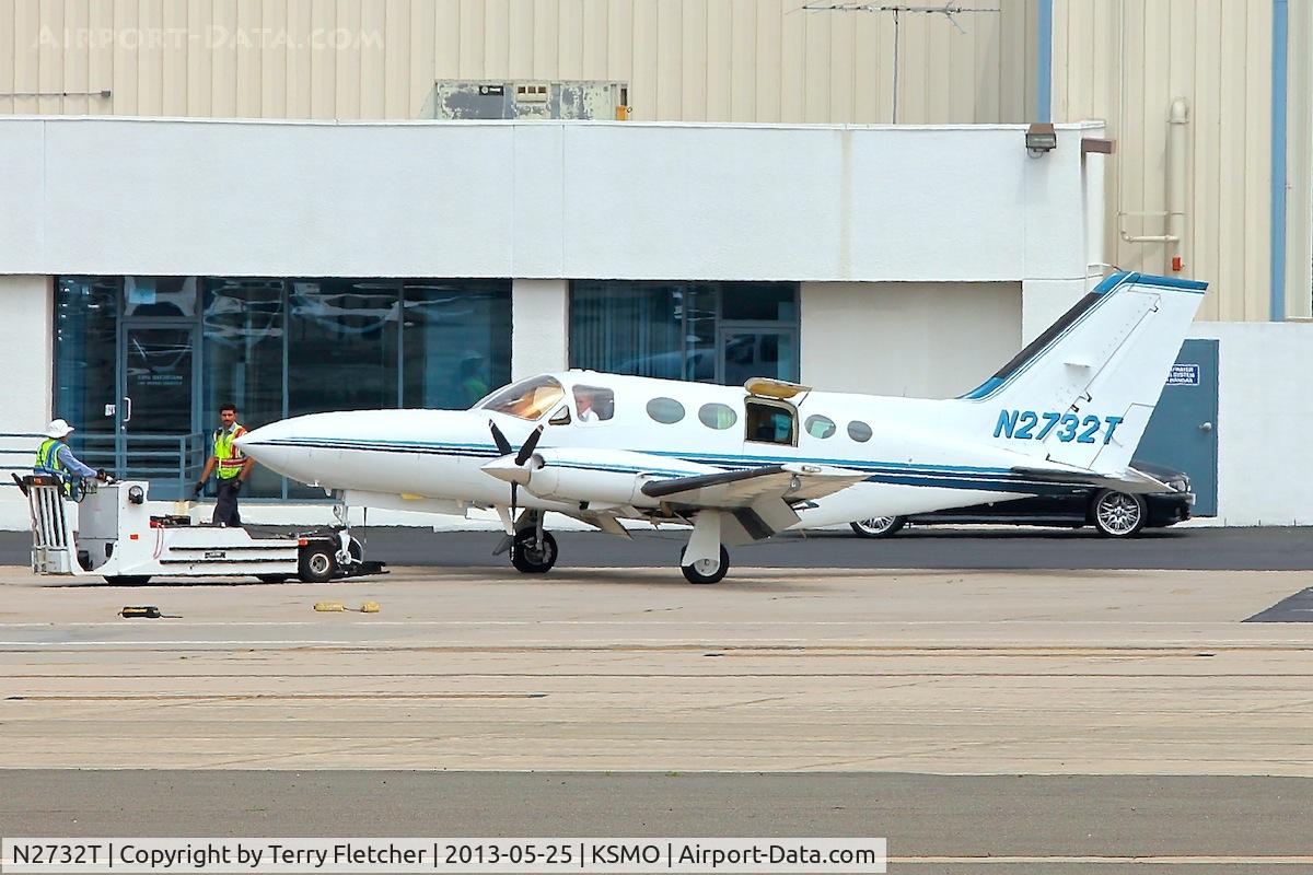 N2732T, 1979 Cessna 414A Chancellor C/N 414A0449, At Santa Monica Airport , California