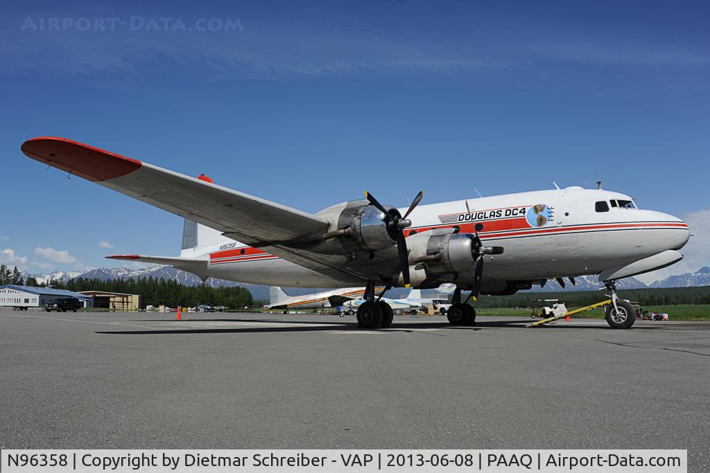 N96358, 1944 Douglas C-54E C/N 27284, Alaska Air Fuel DC4