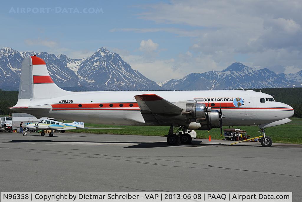 N96358, 1944 Douglas C-54E C/N 27284, Alaska Air Fuel DC4