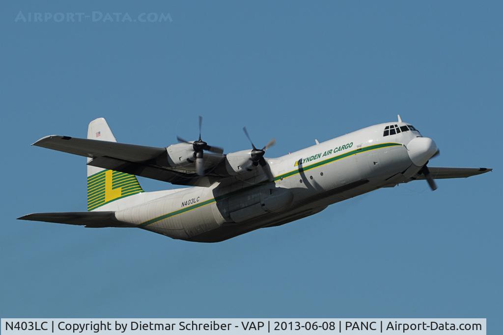 N403LC, 1974 Lockheed L-100-30 Hercules (L-382) C/N 382-4590, Lynden Air Cargo C130