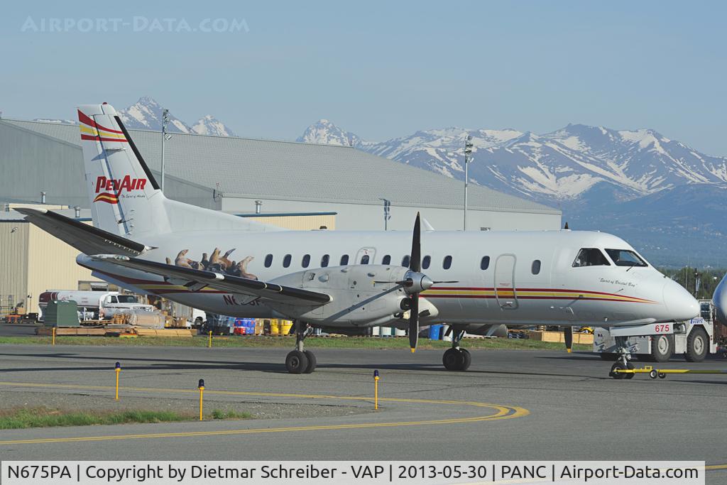 N675PA, 1990 Saab 340B C/N 340B-206, Penair Saab 340