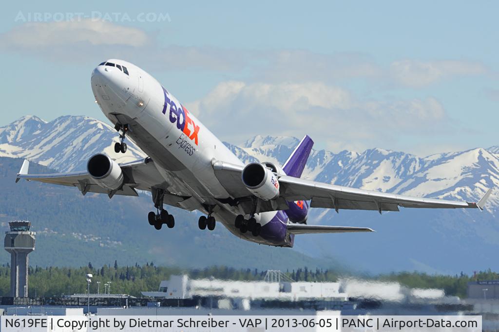 N619FE, 1996 McDonnell Douglas MD-11F C/N 48770, Fedex MD11