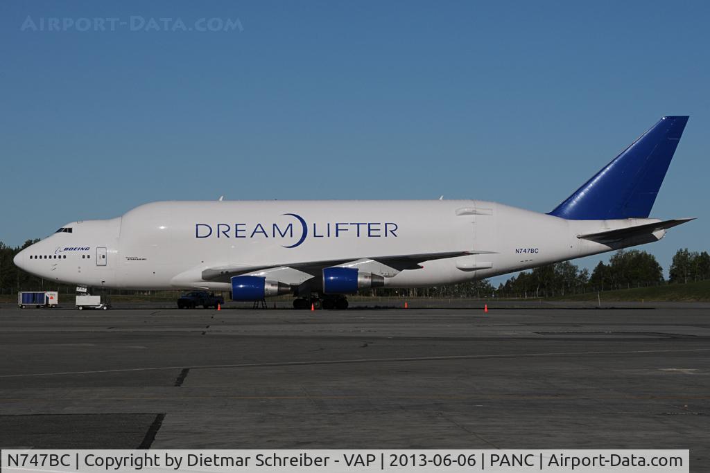 N747BC, 1992 Boeing 747-4J6 C/N 25879, Atlas Air Boeing 747-400 Dreamlifter