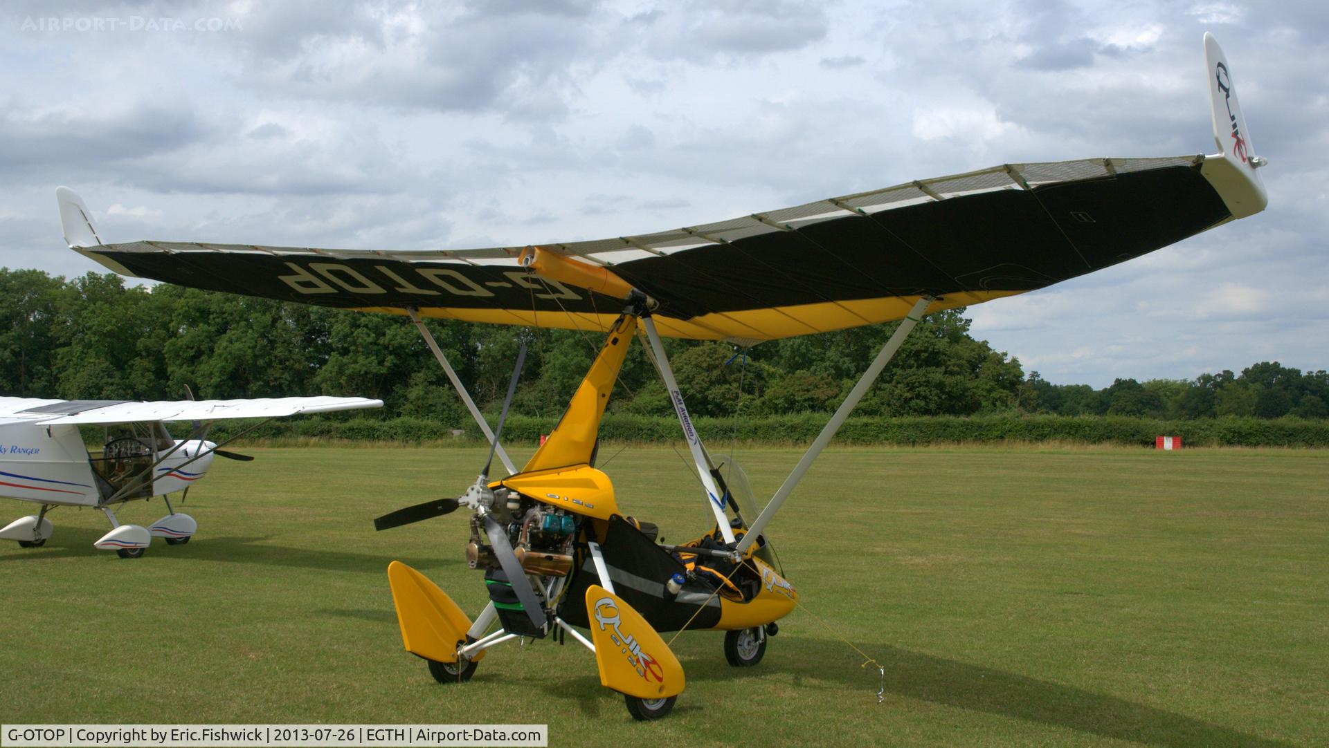 G-OTOP, 2009 P&M Aviation QuikR C/N 8471, 2. G-OTOP visiting Shuttleworth (Old Warden) Aerodrome.