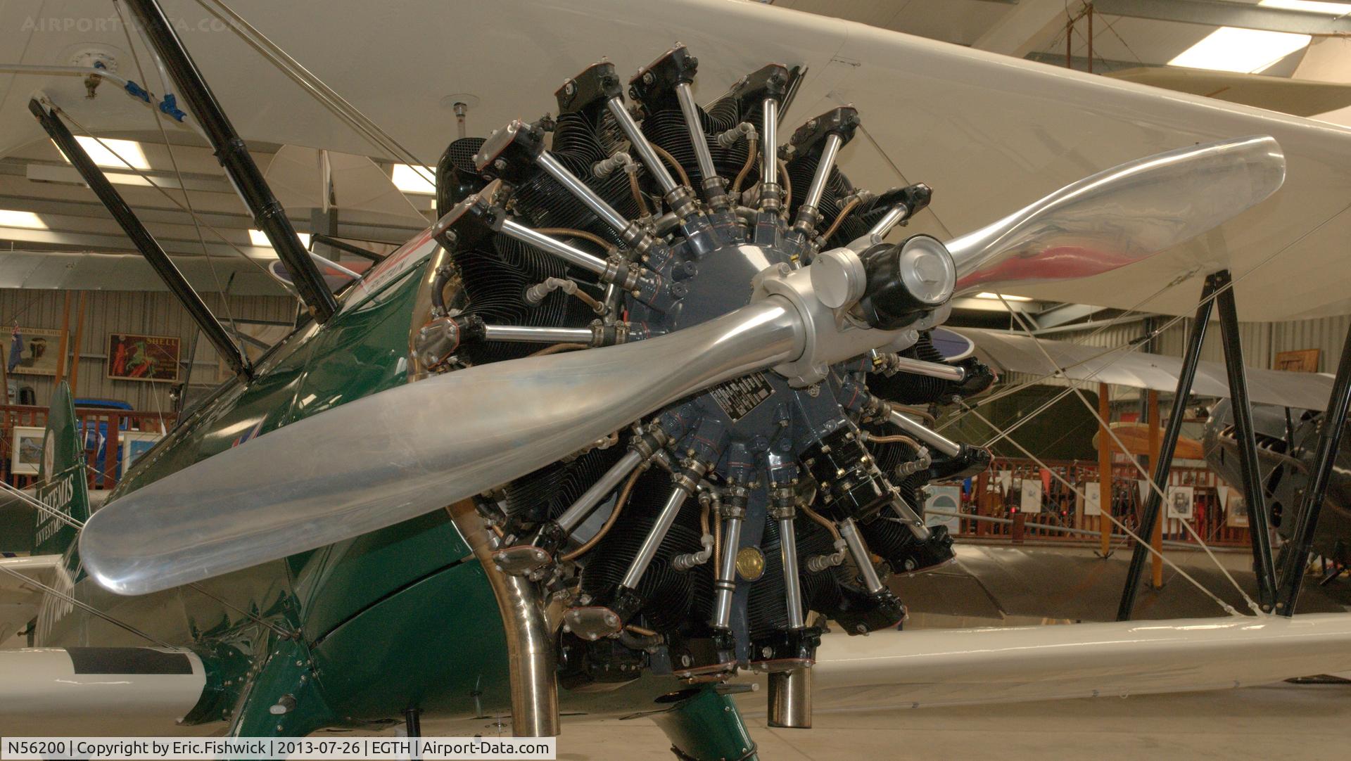 N56200, 1943 Boeing B75N1 C/N 75-7813, 4. N56200 - 300 h.p. Lycoming engine.