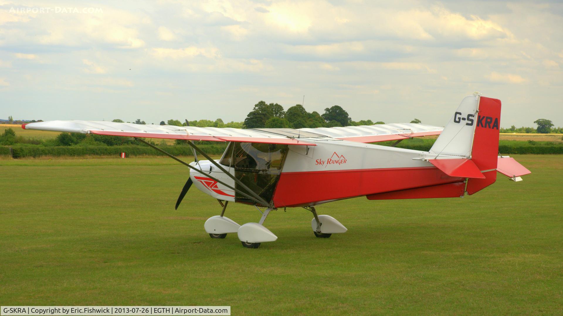 G-SKRA, 2005 Best Off Skyranger 912(2) C/N BMAA/HB/458, 1. G-SKRA visiting Shuttleworth (Old Warden) Aerodrome.
