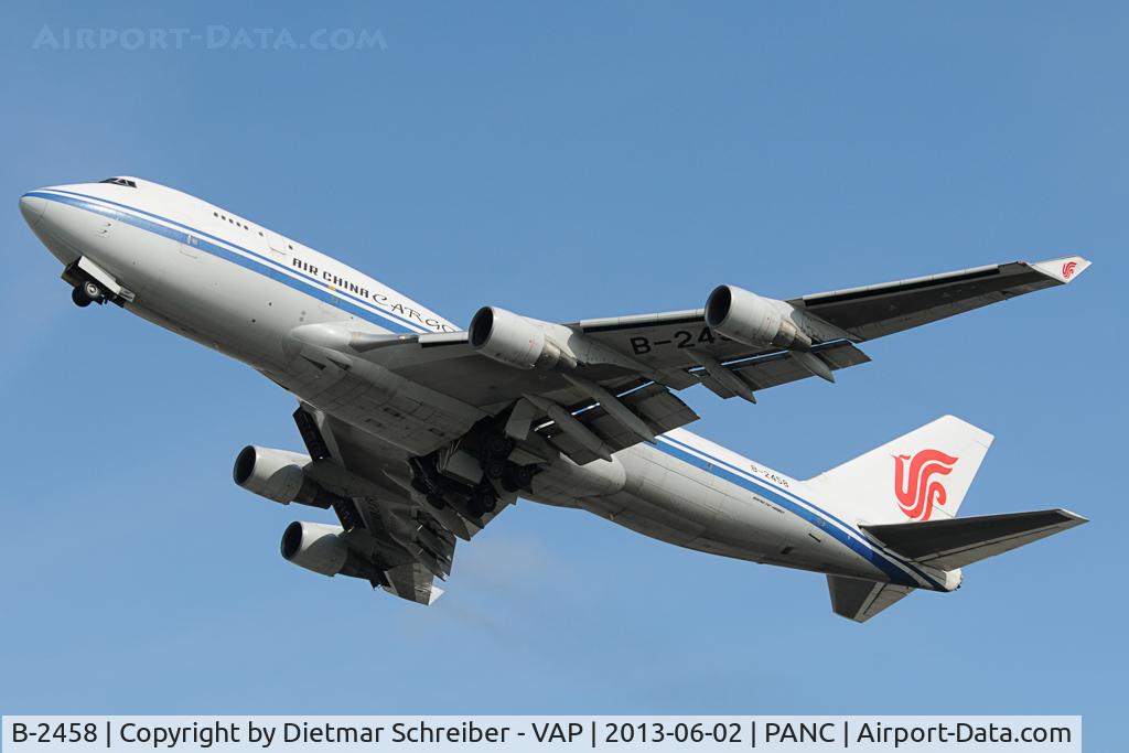 B-2458, 1990 Boeing 747-4J6/BCF C/N 24347, Air China Boeing 747-400