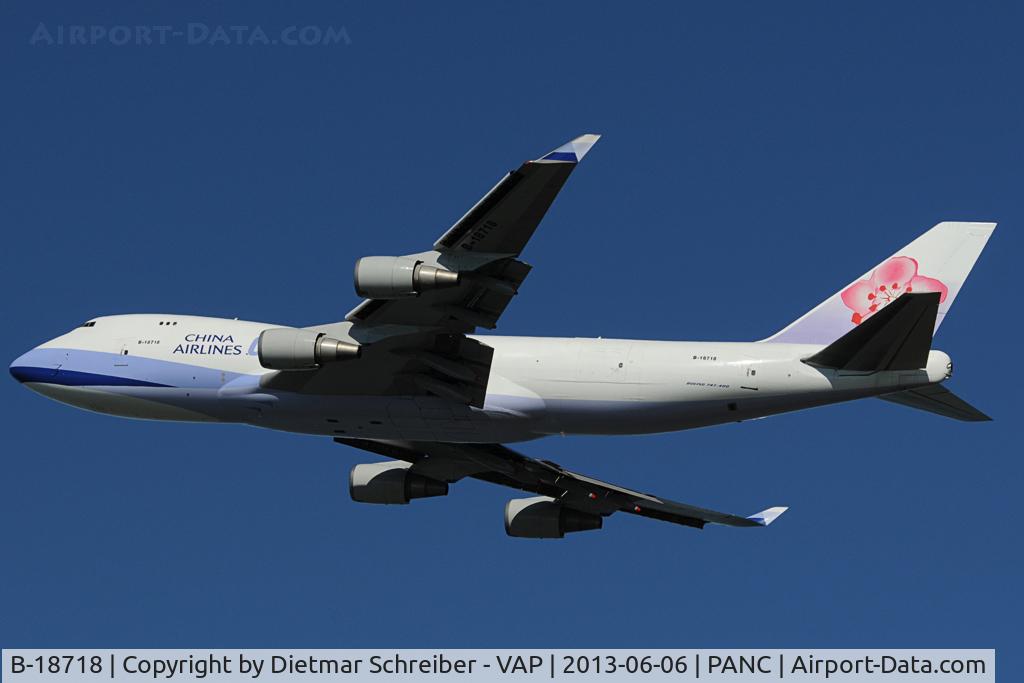 B-18718, Boeing 747-409F/SCD C/N 30770, China Airlines Boeing 747-400