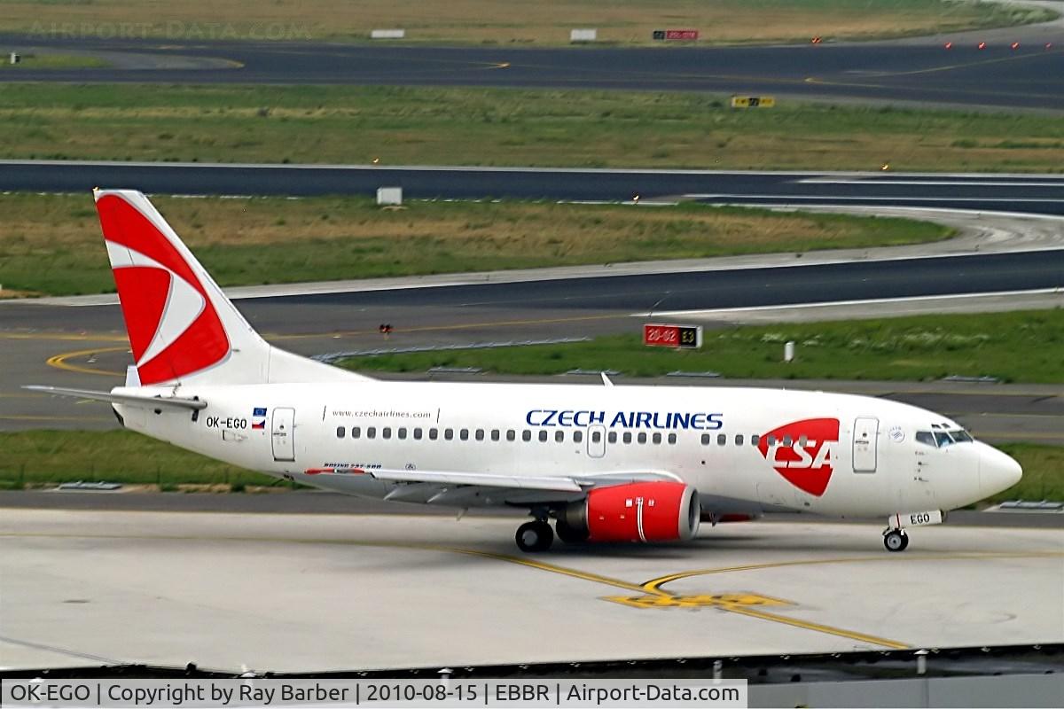 OK-EGO, 1999 Boeing 737-55S C/N 28475/3096, Boeing 737-55S [28475] (CSA Czech Airlines) Brussels~OO 15/08/2010