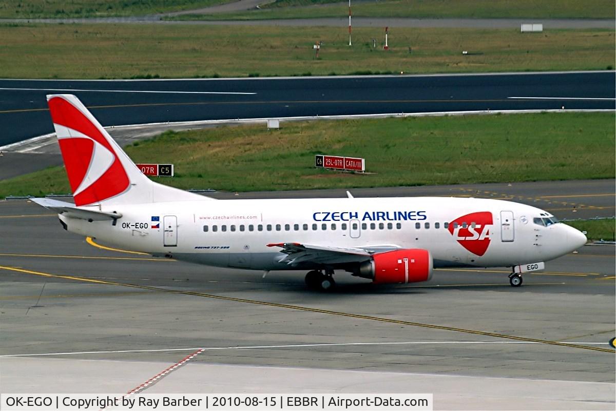 OK-EGO, 1999 Boeing 737-55S C/N 28475/3096, Boeing 737-55S [28475] (CSA Czech Airlines) Brussels~OO 15/08/2010