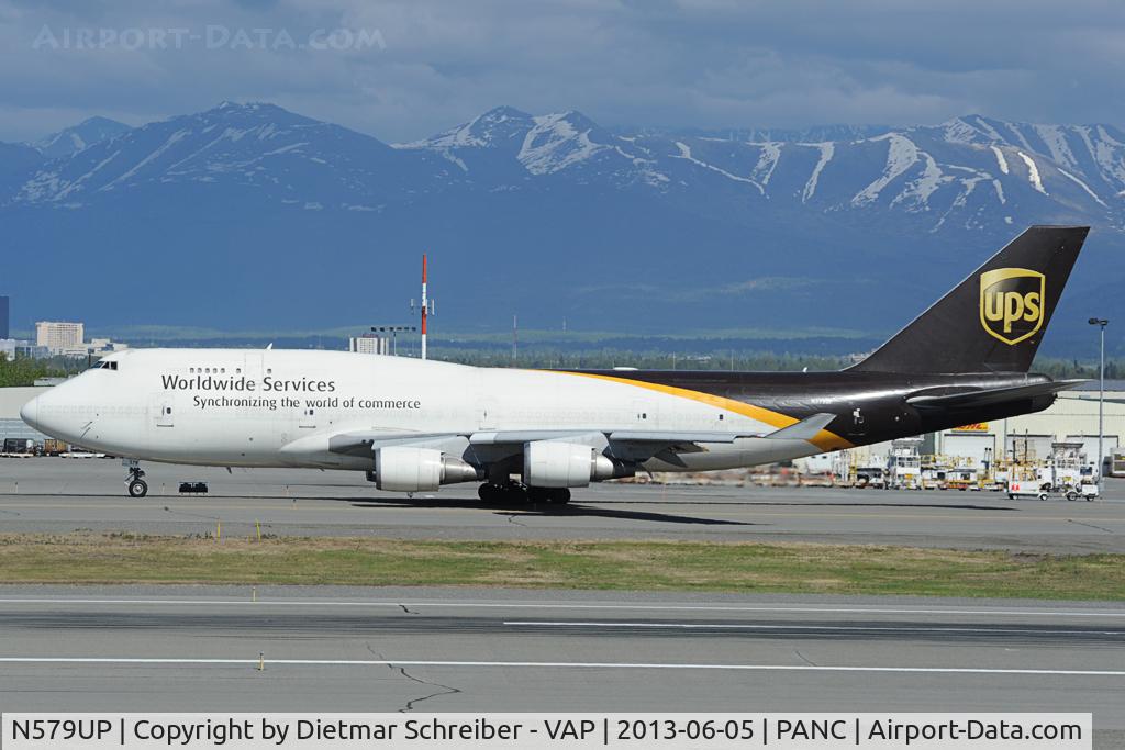 N579UP, 1994 Boeing 747-45E (M) C/N 26062, UPS Boeing 747-400