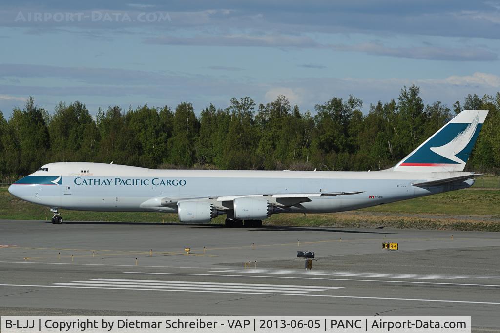 B-LJJ, 2012 Boeing 747-867F/SCD C/N 39246, Cathay pacific Boeing 747-8
