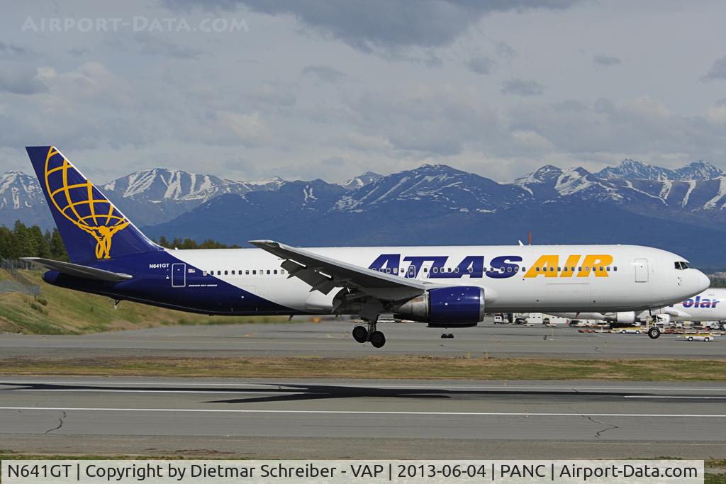 N641GT, Boeing 767-38E C/N 25132, Atlas Air Boeing 767-300
