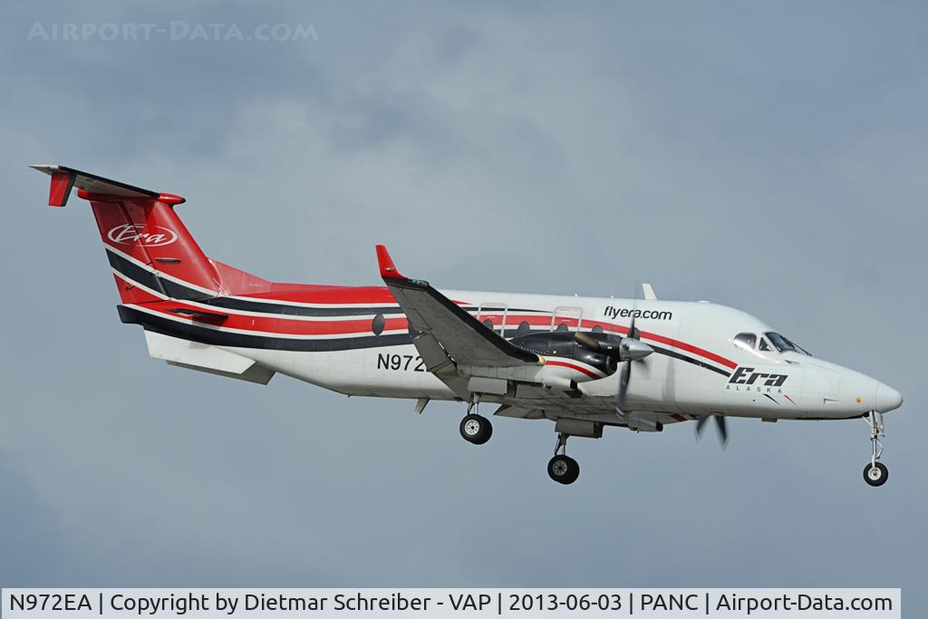 N972EA, 1999 Raytheon Aircraft Company 1900D C/N UE-389, Era Alaska Beech 1900D