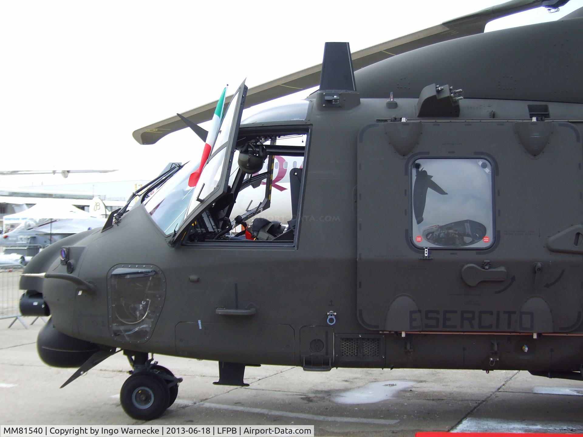 MM81540, NHI NH-90 TTH Caiman C/N 1141/GITA24, NHI NH90 TTH of the Esercito Italiano (Italian Army Aviation) at the Aerosalon 2013, Paris