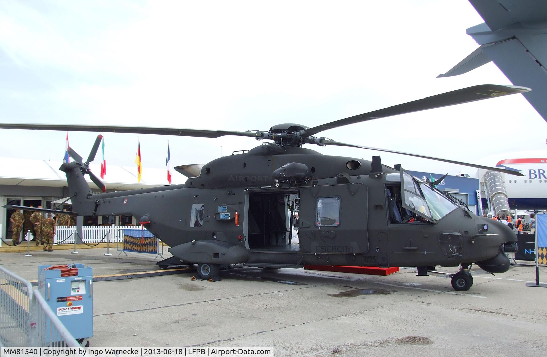 MM81540, NHI NH-90 TTH Caiman C/N 1141/GITA24, NHI NH90 TTH of the Esercito Italiano (Italian Army Aviation) at the Aerosalon 2013, Paris