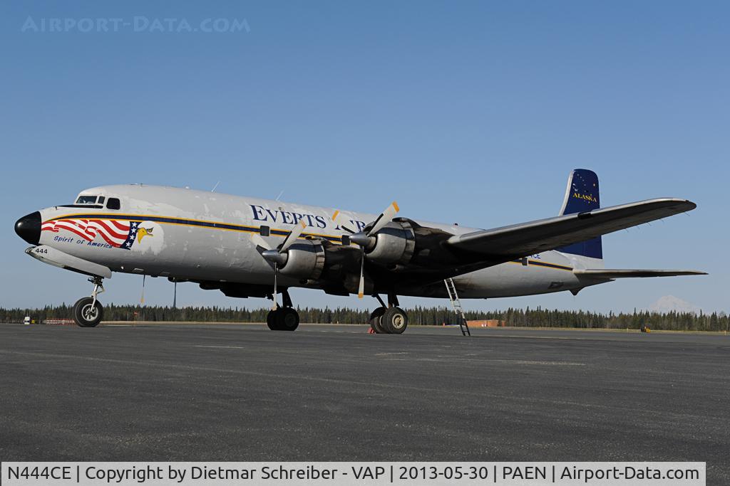 N444CE, 1958 Douglas DC-6B C/N 45478, Everts Air Fuel DC6