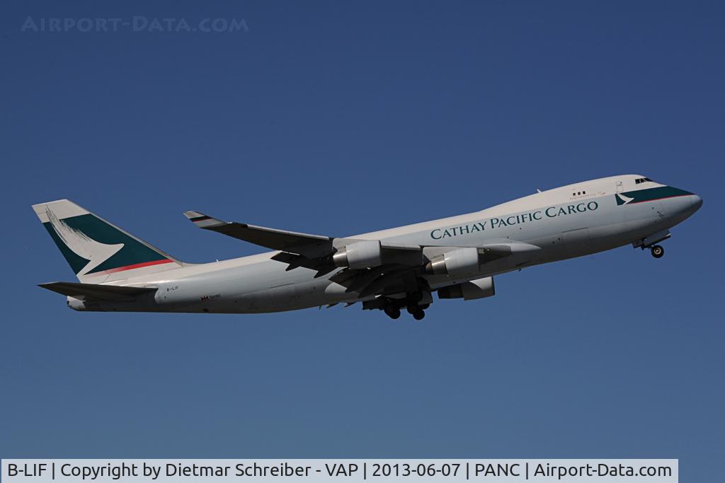 B-LIF, 2009 Boeing 747-467ERF C/N 36871, Cathay Pacific Boeing 747-400