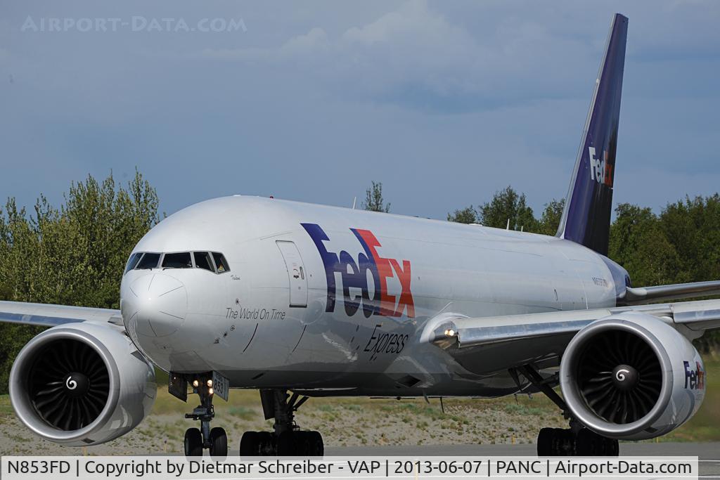 N853FD, 2009 Boeing 777-FS2 C/N 37724, Fedex Boeing 777-200