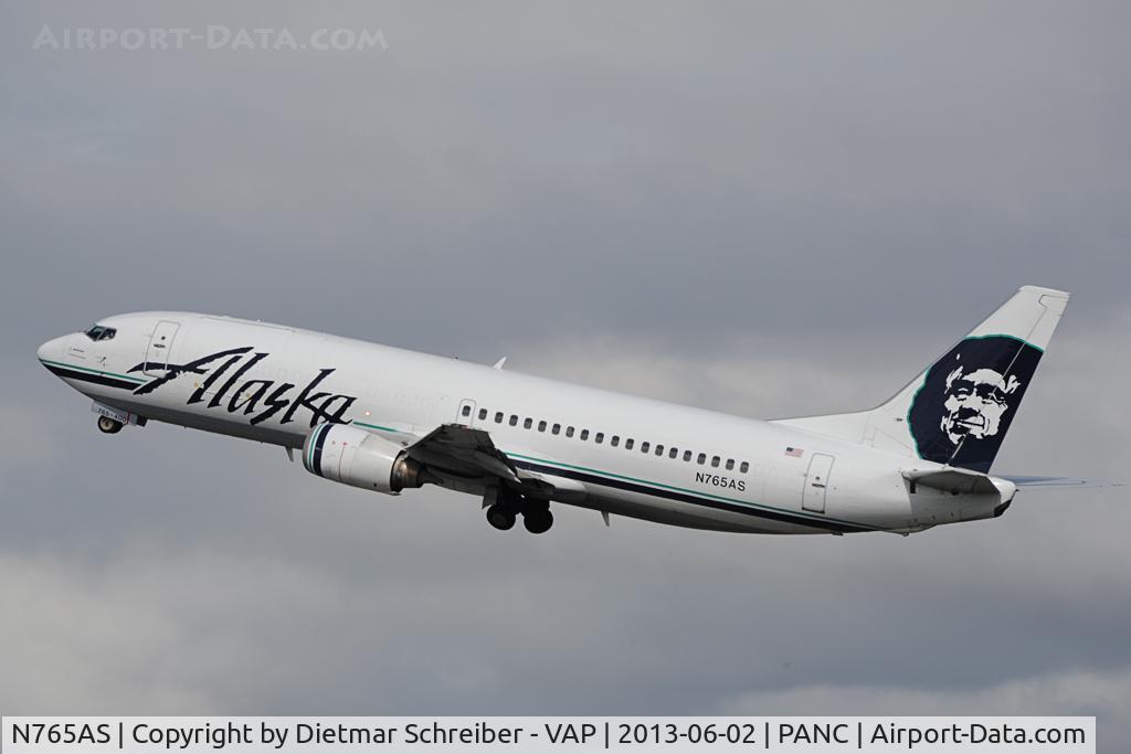 N765AS, 1992 Boeing 737-4Q8 C/N 25102, Alaska Airlines Boeing 737-400