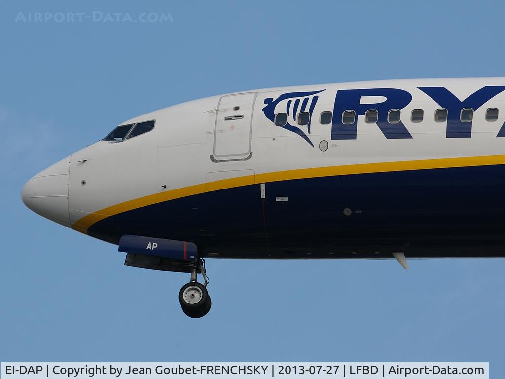 EI-DAP, 2003 Boeing 737-8AS C/N 33551, FR9905 from CORK