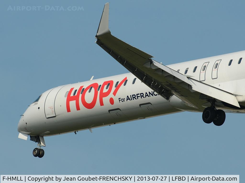 F-HMLL, 2011 Bombardier CRJ-1000EL NG (CL-600-2E25) C/N 19017, HOP 4O22 from LYON