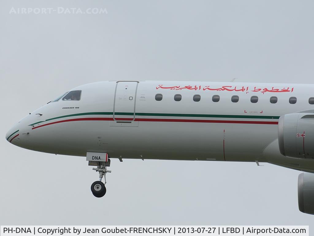 PH-DNA, 2010 Embraer 190AR (ERJ-190-100IGW) C/N 19000372, Embraer ERJ-190-100LR cn 19000372 DENIM AIR / ROYAL AIR MAROC AT793 from Casablanca