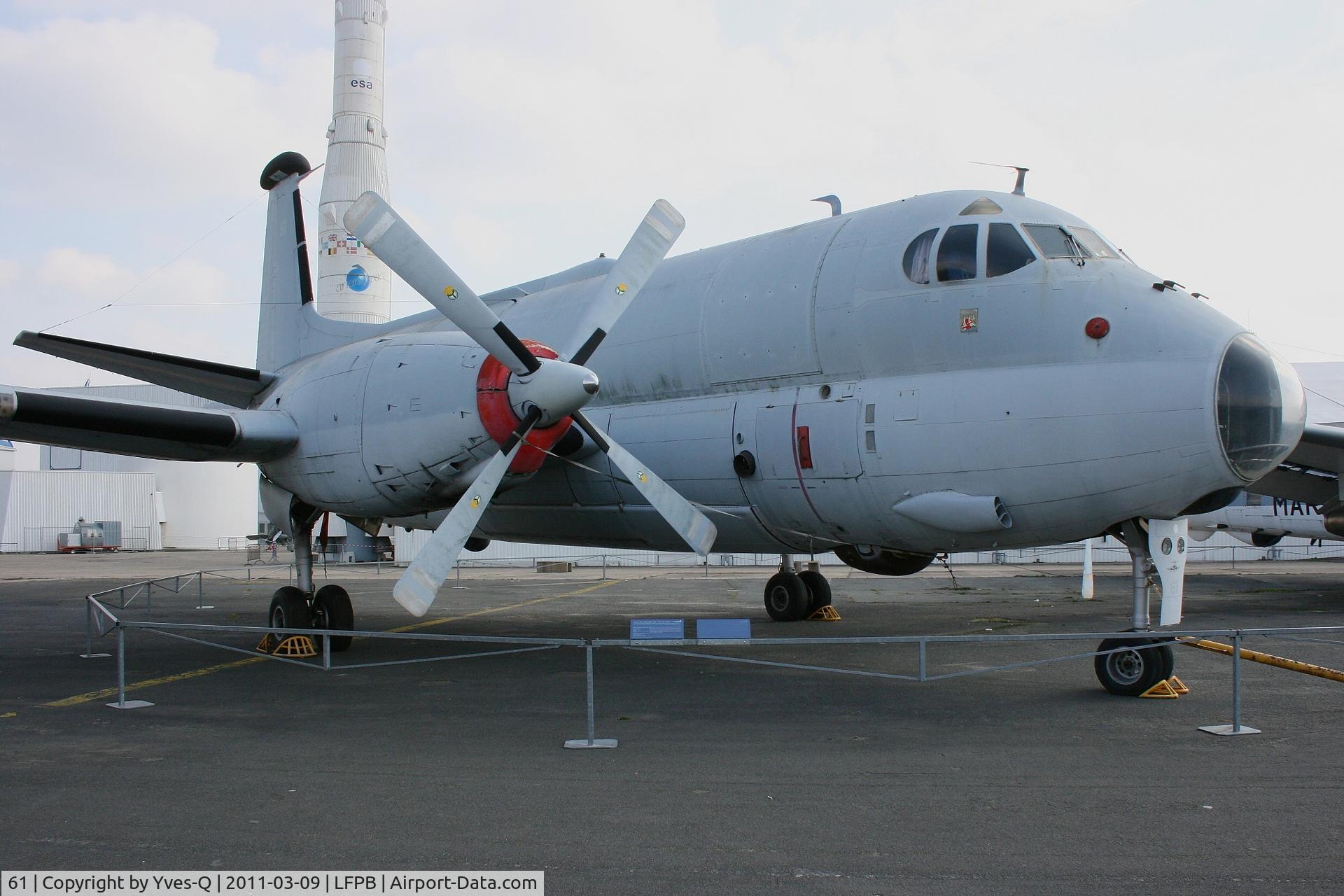 61, Breguet 1150 Atlantic C/N 61, Breguet 1150 Atlantic, Air & Space Museum Paris-Le Bourget (LFPB)