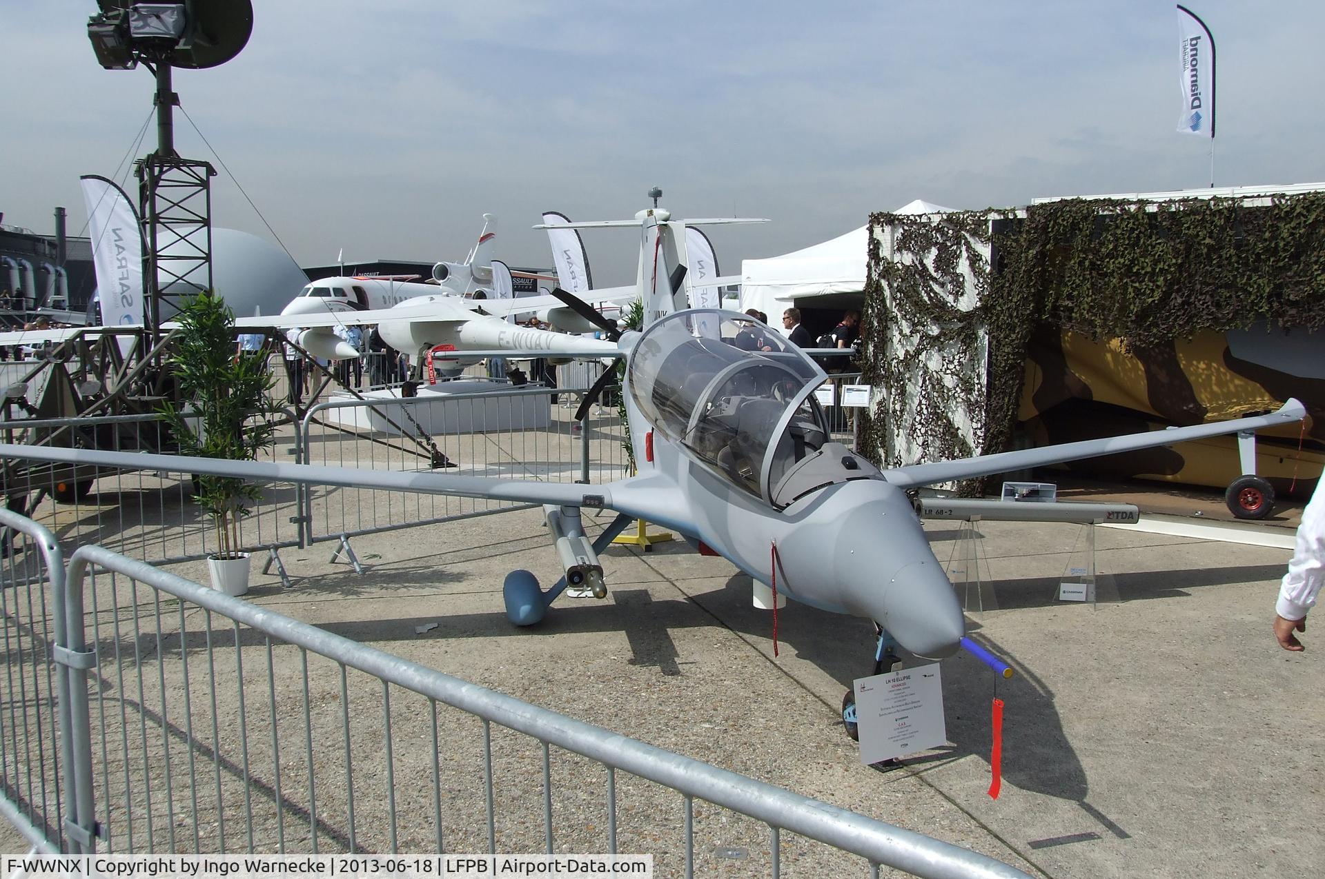 F-WWNX, 2011 LH Aviation LH-10 Ellipse C/N 002, LH Aviation LH-10 Ellipse for the Benin Air Force at the Aerosalon 2013, Paris