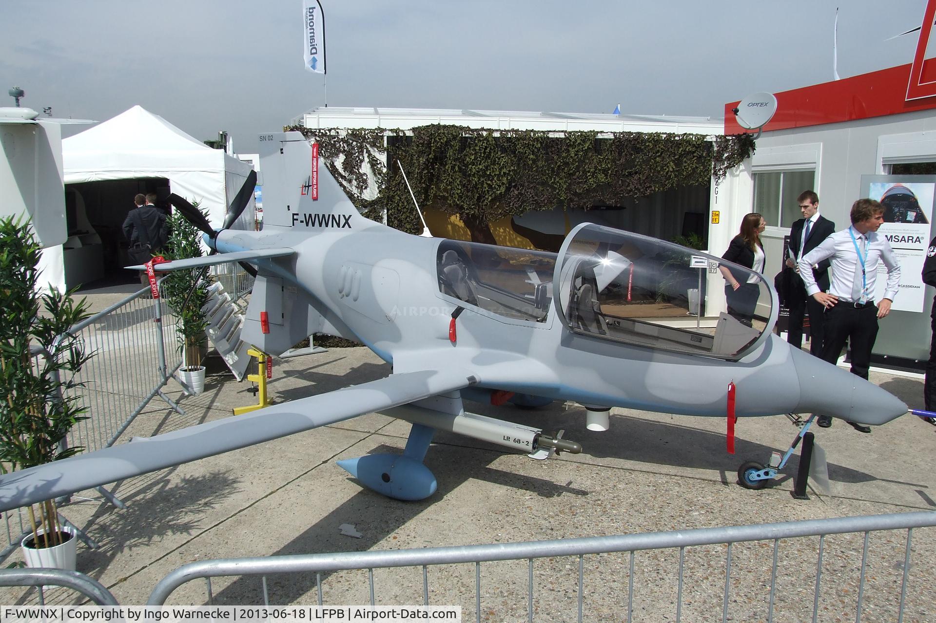 F-WWNX, 2011 LH Aviation LH-10 Ellipse C/N 002, LH Aviation LH-10 Ellipse for the Benin Air Force at the Aerosalon 2013, Paris