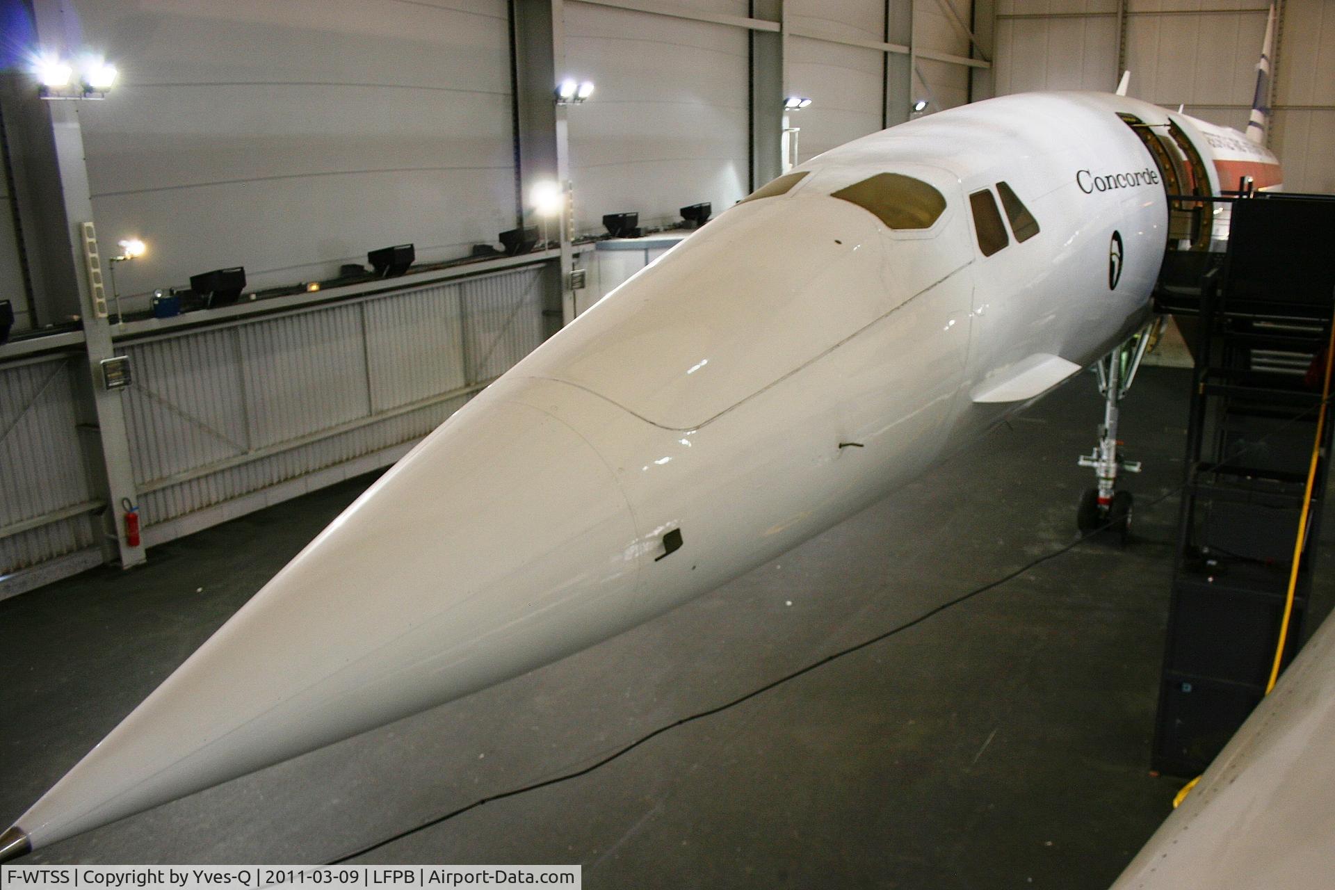 F-WTSS, 1968 Aerospatiale-BAC Concorde Prototype C/N 001, Aerospatiale-BAC Concorde Prototype, Air & Space Museum Paris-Le Bourget (LFPB)