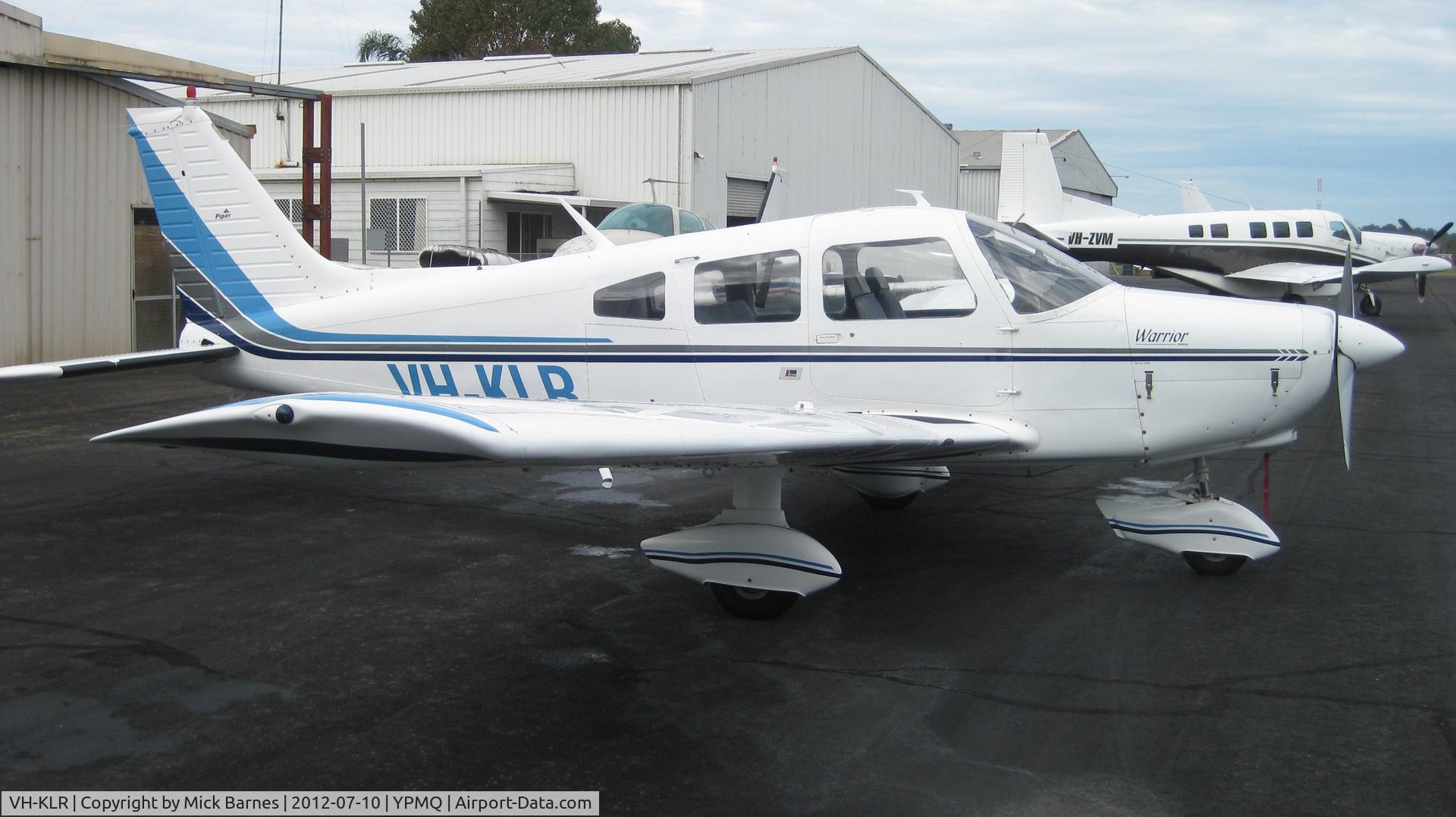 VH-KLR, 1976 Piper PA-28-151 C/N 28-7615034, Taken at Port Macquarie the day I brought it before I flew it to its new home in Townsville, Qld.