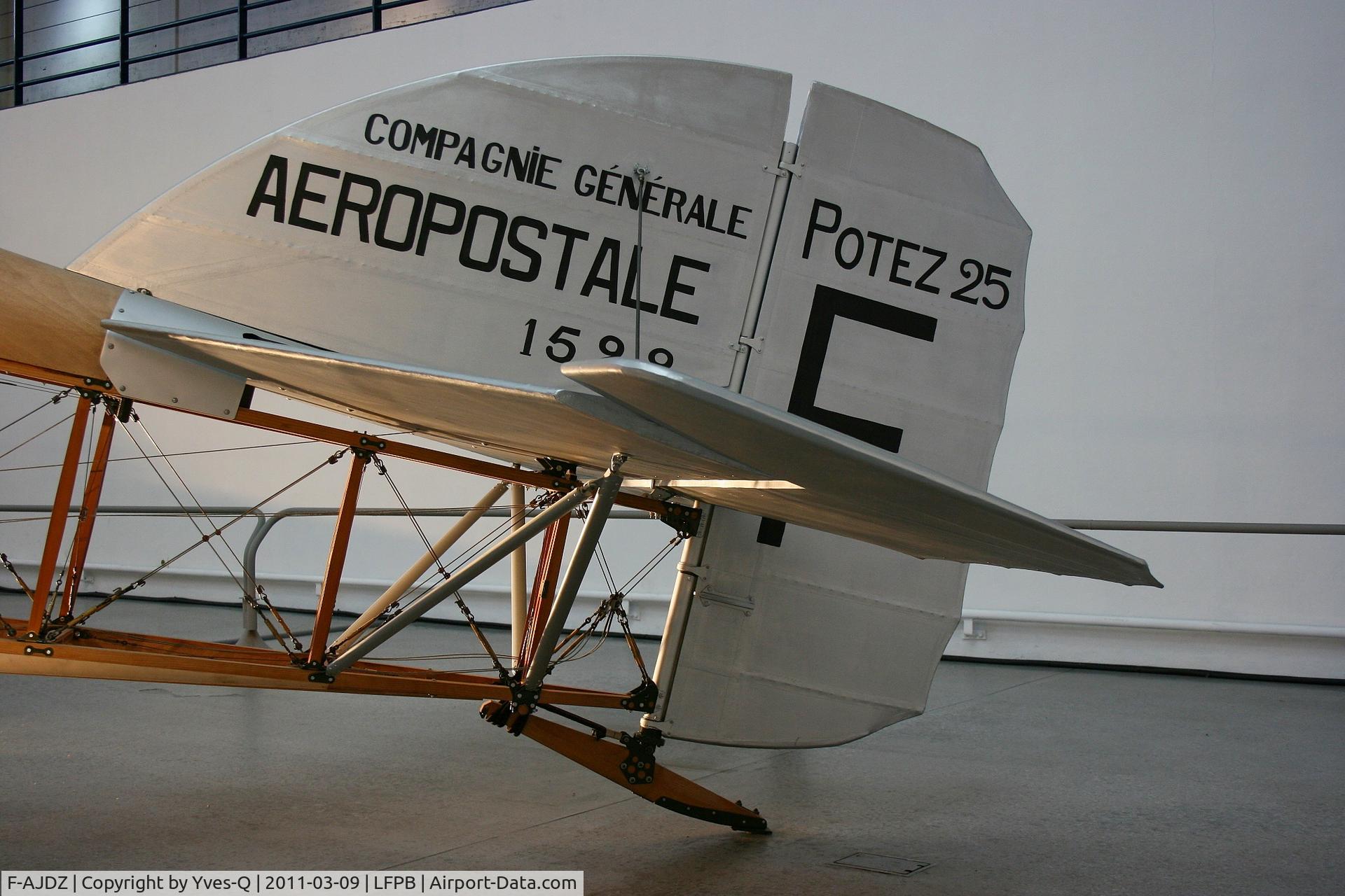F-AJDZ, Potez 25 Replica C/N 1522, Potez 25 Replica, Air & Space Museum Paris-Le Bourget (LFPB)