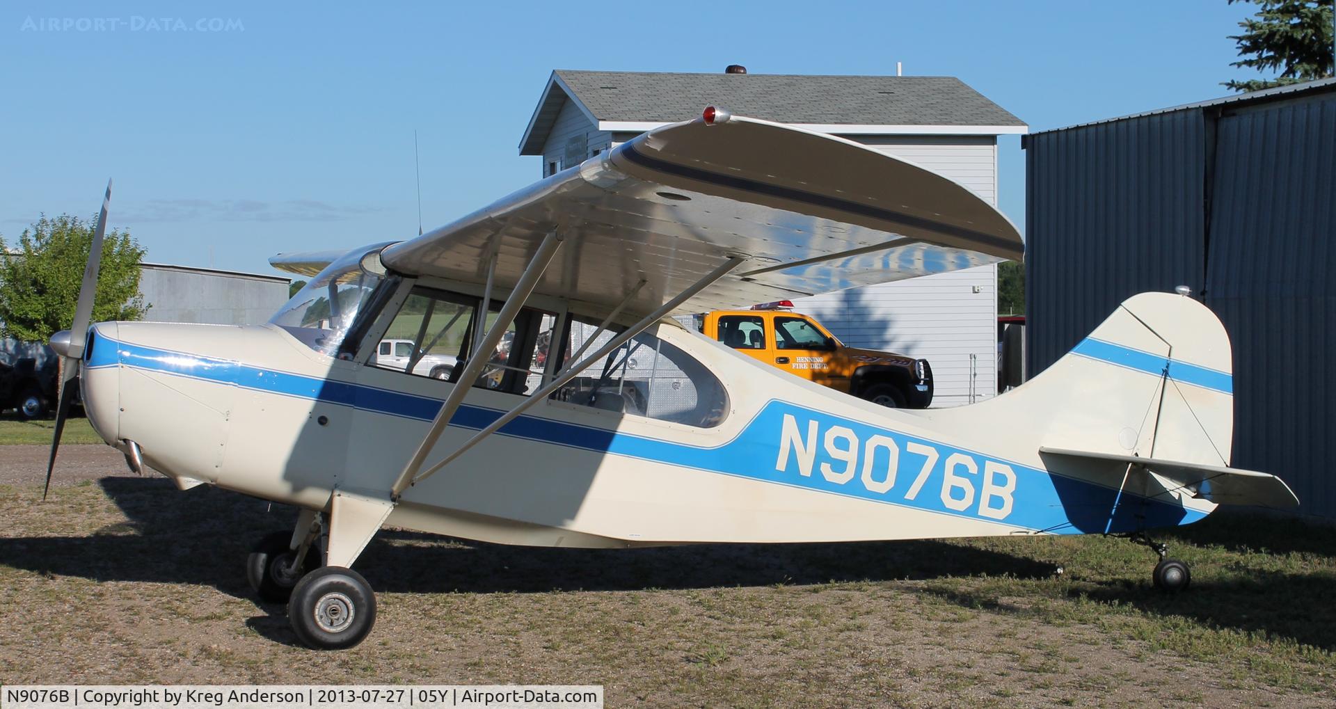 N9076B, 1958 Champion 7EC C/N 7FC-160, 2013 Henning Fly-in Breakfast