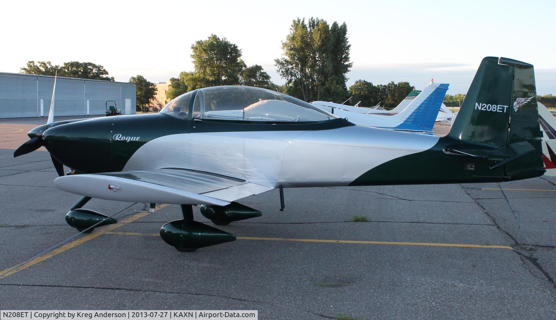 N208ET, Vans RV-8A C/N 82721, Vans RV-8A on the line.